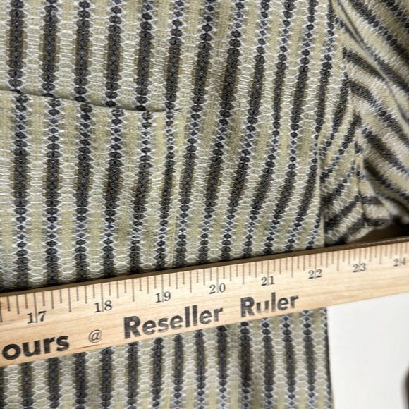 Jhane Barnes mens cotton striped long sleeve button down shirt size 1XLT - Picture 6 of 9